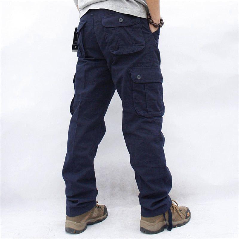 Men's Cargo Pants Casual Multi Pocket Military Tactical Work Pants - Frimunt Clothing Co.
