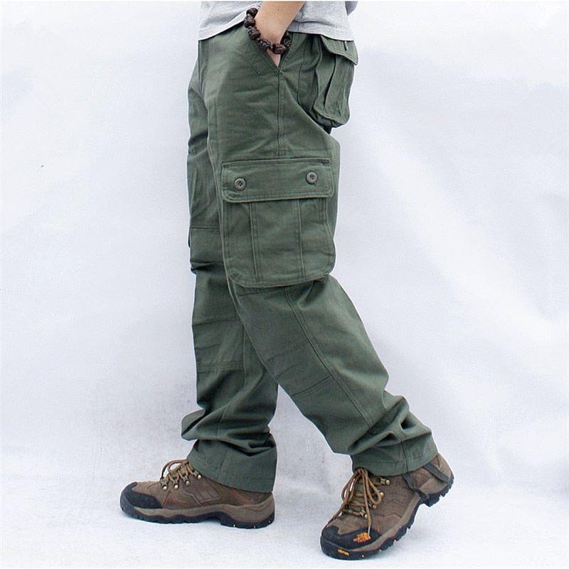 Men's Cargo Pants Casual Multi Pocket Military Tactical Work Pants - Frimunt Clothing Co.