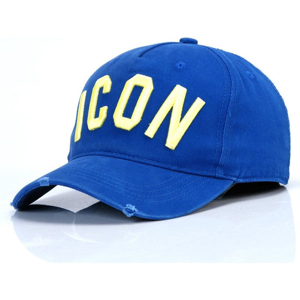 DSQICOND2 Brand Snapback Baseball Cap for Men ICON Solid ColorsLetter Snapback Caps DSQ Summer Bone Gorras Casquette