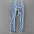 100% Pure Linen High Quality Casual Men Pants - Frimunt Clothing Co.