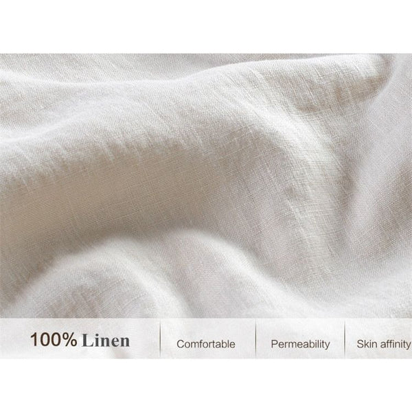 100% Pure Linen High Quality Casual Men Pants