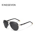 KINGSEVEN Brand Men's Driving Polarized Sunglasses Aluminum Frame With Accessories - Frimunt Clothing Co.