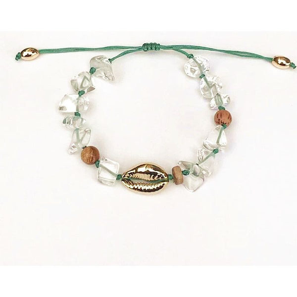 Cowrie Shell Adjustable Boho Bracelets Real Seashell Jewelry - Frimunt Clothing Co.