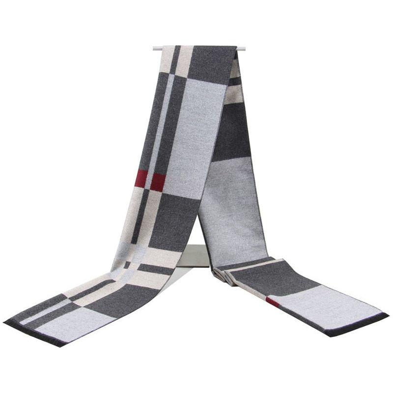 Newest Fashion Design Men's Winter High Quality Cashmere Scarf Warm Neckerchief Scarves - Frimunt Clothing Co.