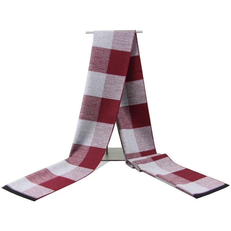 Newest Fashion Design Men's Winter High Quality Cashmere Scarf Warm Neckerchief Scarves - Frimunt Clothing Co.