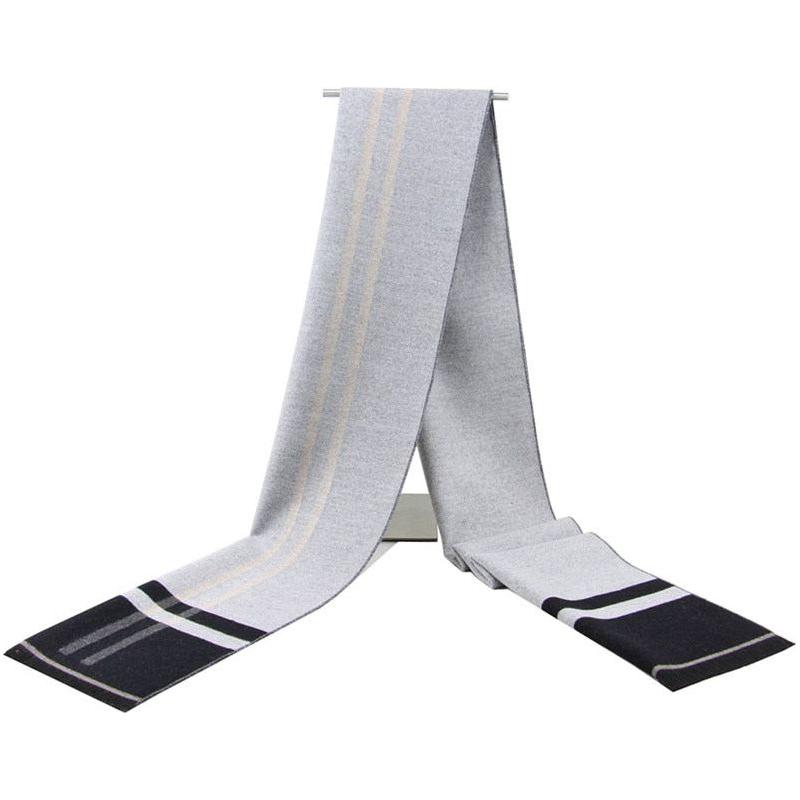 Newest Fashion Design Men's Winter High Quality Cashmere Scarf Warm Neckerchief Scarves - Frimunt Clothing Co.
