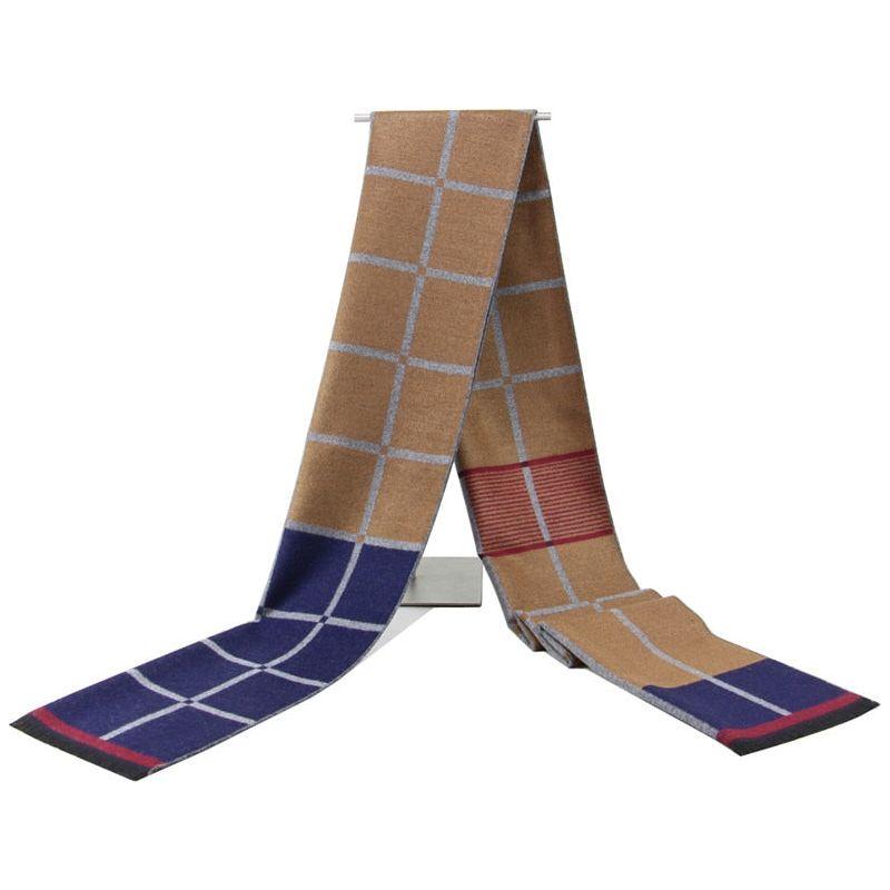 Newest Fashion Design Men's Winter High Quality Cashmere Scarf Warm Neckerchief Scarves - Frimunt Clothing Co.