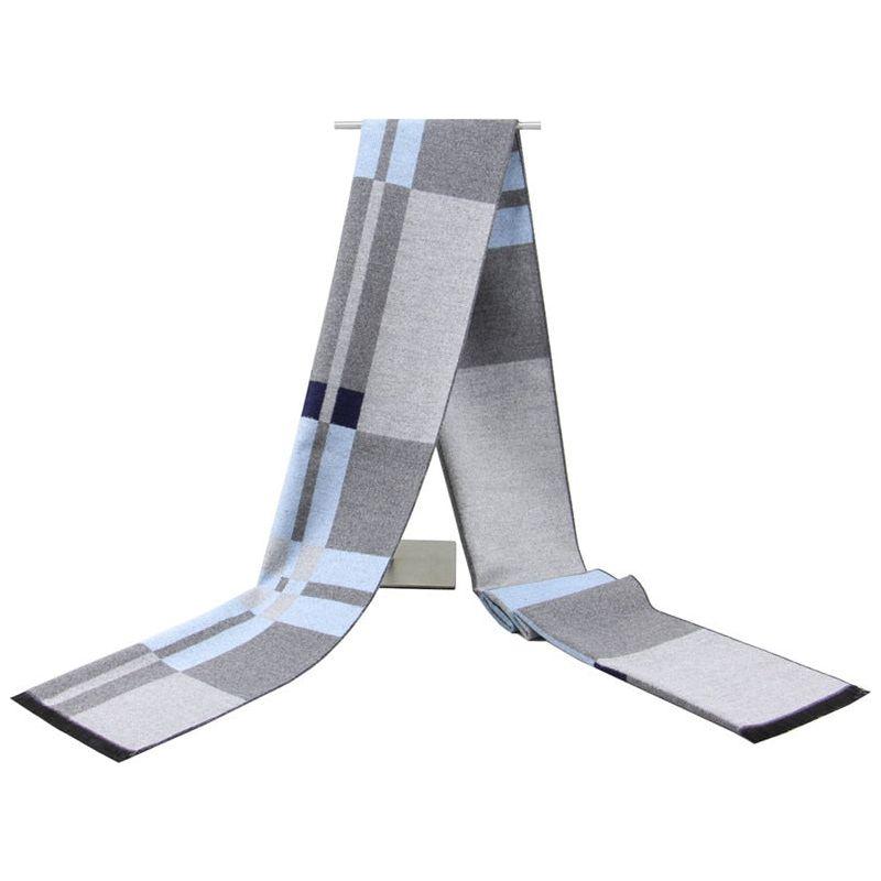 Newest Fashion Design Men's Winter High Quality Cashmere Scarf Warm Neckerchief Scarves - Frimunt Clothing Co.