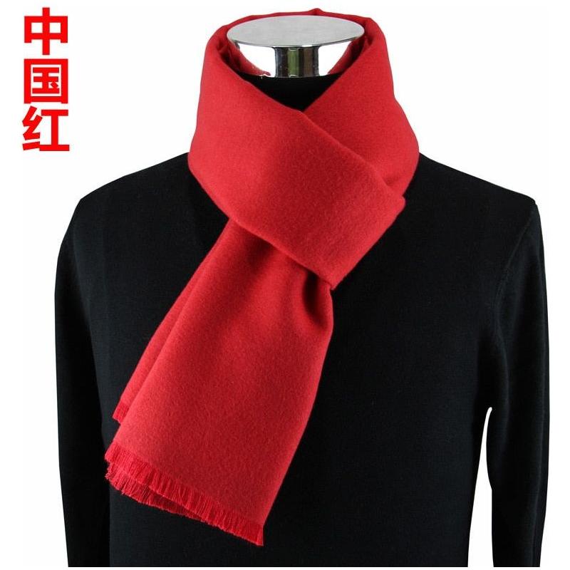 Newest Fashion Design Men's Winter High Quality Cashmere Scarf Warm Neckerchief Scarves - Frimunt Clothing Co.
