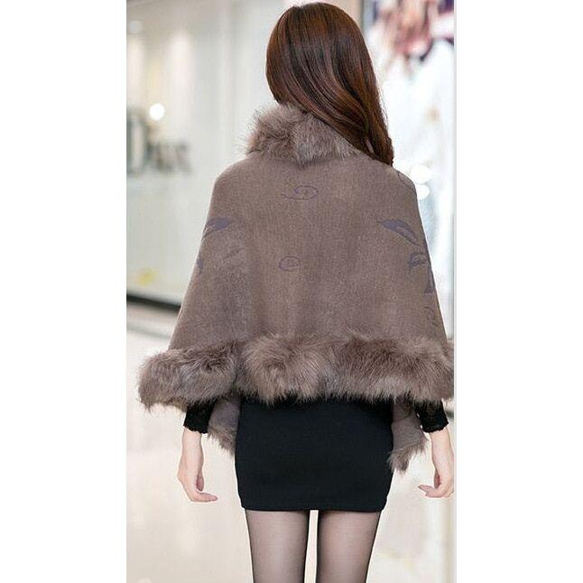 New  Cloak Cardigan Women Half sleeve  Single Button High quality  Poncho  Cardigan Women  7WG016 - Frimunt Clothing Co.