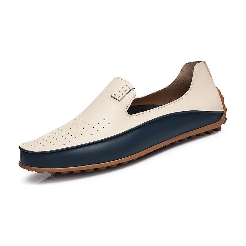 Fashion Leather Shoes For Men New Slip On Loafers Plus Sizes up to 47 - Frimunt Clothing Co.