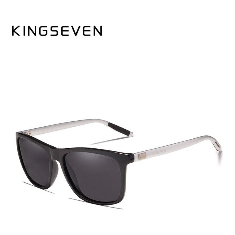 KINGSEVEN Brand Aluminum Frame Sunglasses Men Polarized Mirror Sunglasses (Unisex). - Frimunt Clothing Co.