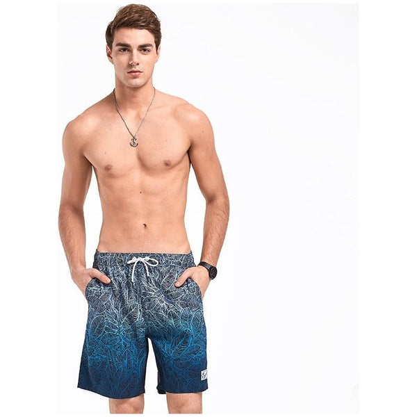 GAILANG Brand Men's Quick Dry Swimwear Beach Shorts Boardshorts Men's Bermuda