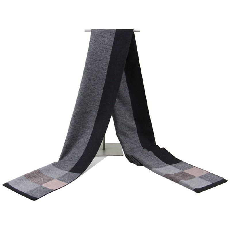 Newest Fashion Design Men's Winter High Quality Cashmere Scarf Warm Neckerchief Scarves - Frimunt Clothing Co.