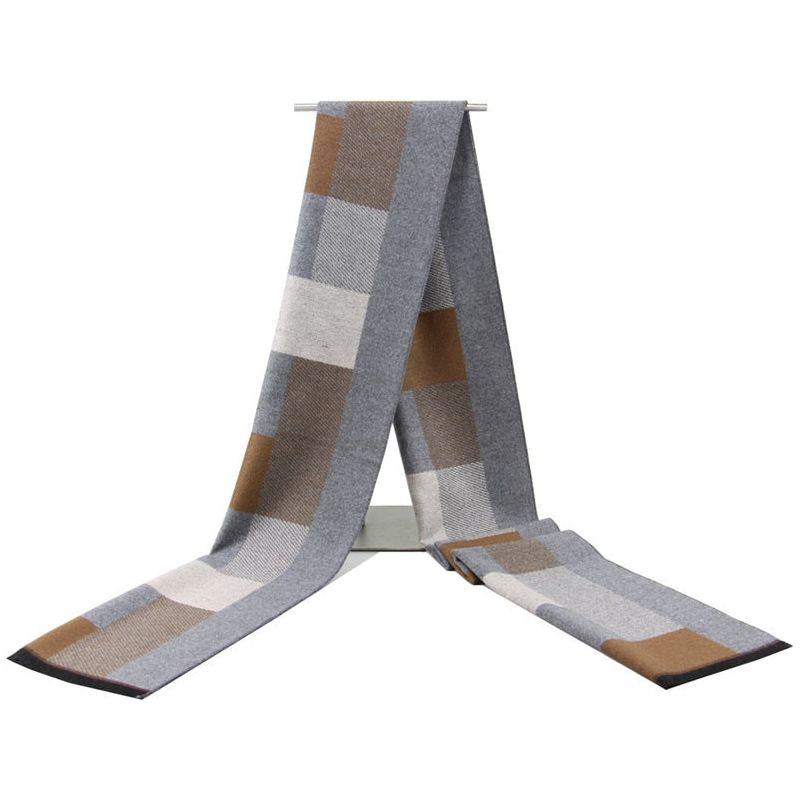 Newest Fashion Design Men's Winter High Quality Cashmere Scarf Warm Neckerchief Scarves - Frimunt Clothing Co.