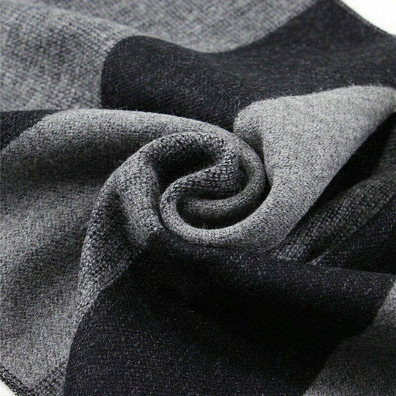 Newest Fashion Design Men's Winter High Quality Cashmere Scarf Warm Neckerchief Scarves - Frimunt Clothing Co.