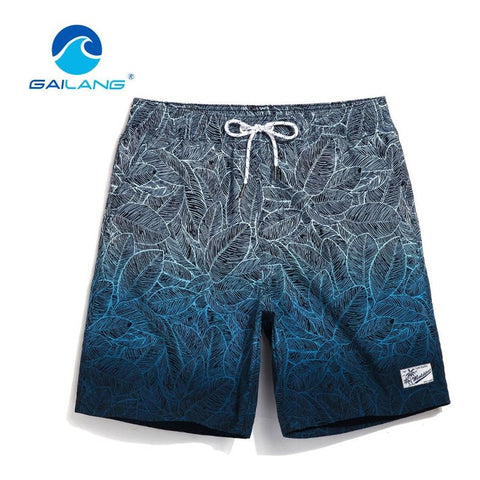 GAILANG Brand Men's Quick Dry Swimwear Beach Shorts Boardshorts Men's Bermuda - Frimunt Clothing Co.