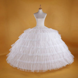 Super Big 7-Hoop Bridal Gown/ Prom Dress Petticoat Underskirt - Frimunt Clothing Co.