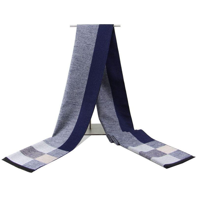 Newest Fashion Design Men's Winter High Quality Cashmere Scarf Warm Neckerchief Scarves - Frimunt Clothing Co.