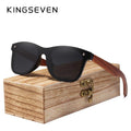 Brand Designer Polarized Lens New Zebra Wood Sunglasses UV400 Protection Unisex With Wood Case & Accessories - Frimunt Clothing Co.