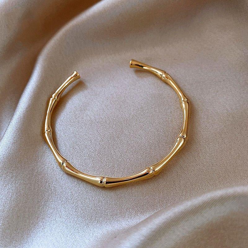 Women's New Design Bamboo Shape Adjustable Size Bracelet - Frimunt Clothing Co.