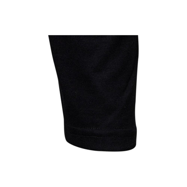 Men's Autumn Winter Black Faux Leather Long Sleeve Hooded Side Split Tees - Frimunt Clothing Co.