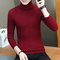 Warm Slim Fit Turtleneck Men's Sweater Pullover Knit Fall Winter Fashion - Frimunt Clothing Co.