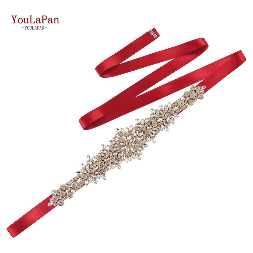 Elegant Golden Crystal Bridal Gown Belt Luxury Wedding Accessories - Frimunt Clothing Co.