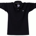Autumn-Winter-Spring New Men's Long Sleeve Polo Shirt Casual Thermal Fleece Thick Warm Plus sizes - Frimunt Clothing Co.
