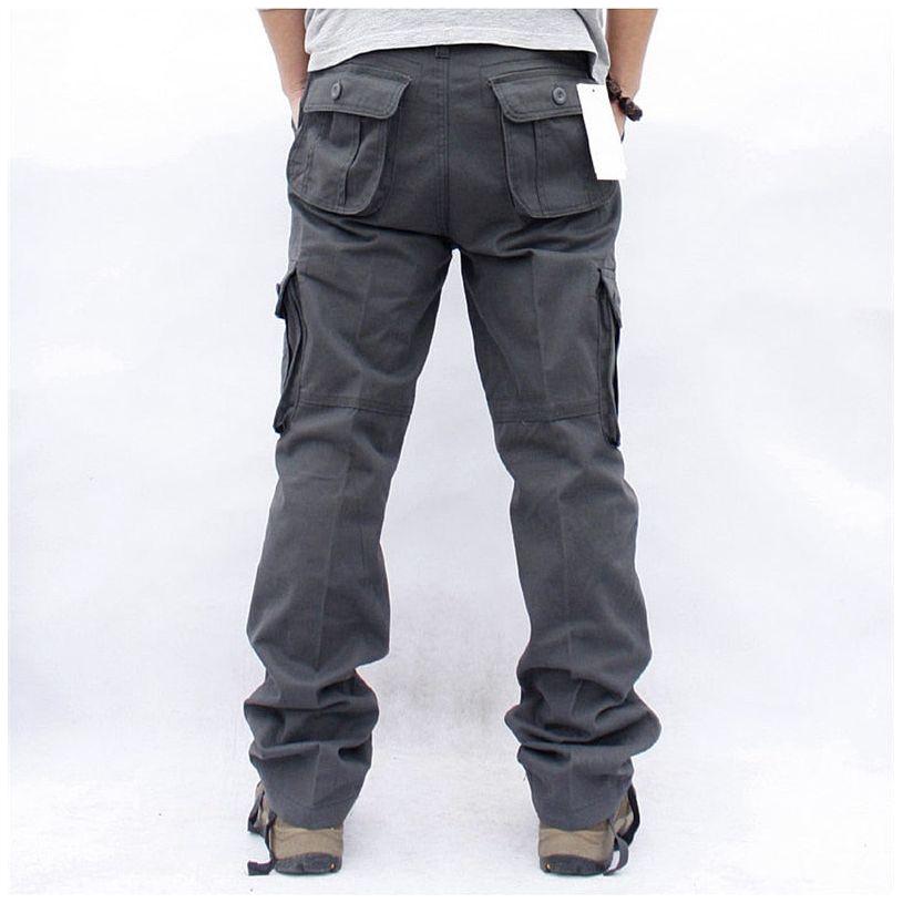 Men's Cargo Pants Casual Multi Pocket Military Tactical Work Pants - Frimunt Clothing Co.