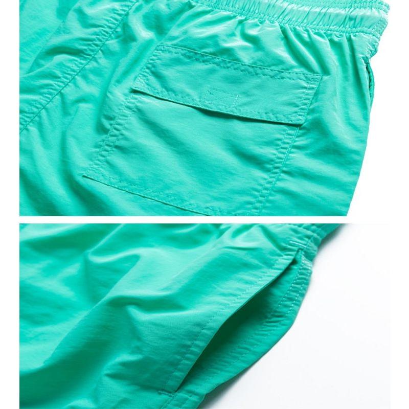 Men's Quick Dry Swim Shorts Drawstring Elastic Waist Side Pockets Beach Volleyball - Frimunt Clothing Co.