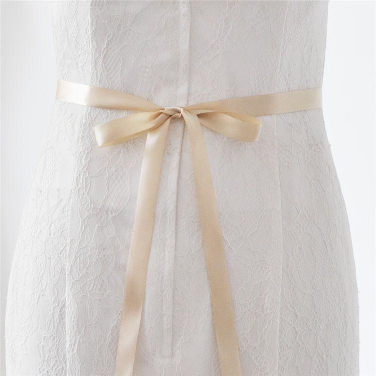 Wedding Dress Belt Rhinestone Sash Belt Crystal Beaded - Frimunt Clothing Co.