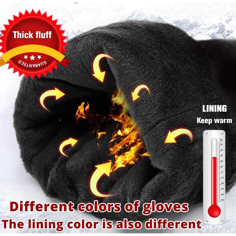 Classic Pleated Women's Genuine Leather Gloves Many Colors Real Sheepskin Leather Winter Gloves-2081 - Frimunt Clothing Co.