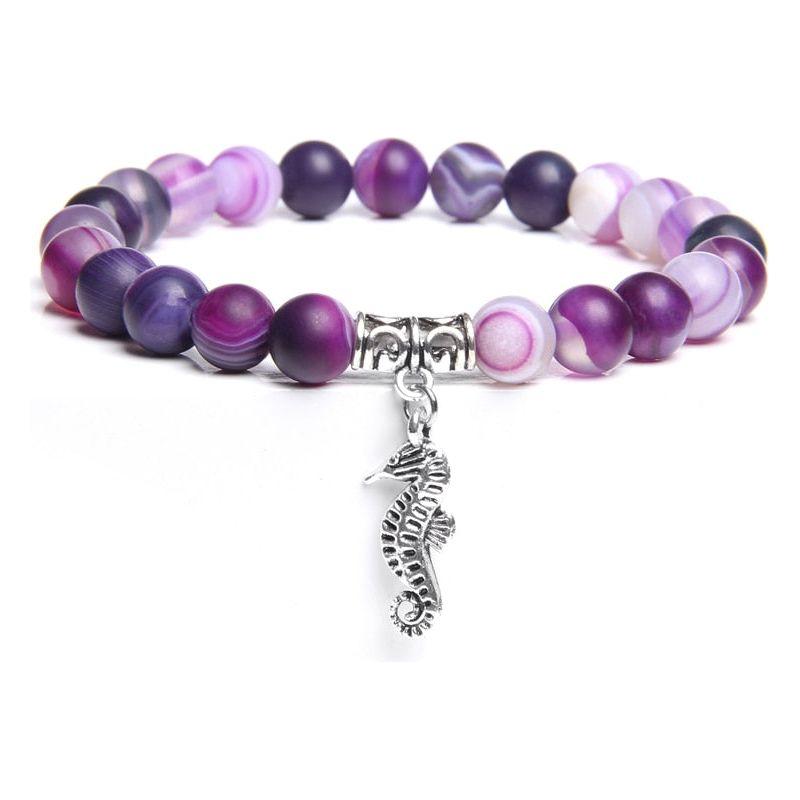 Women's Lucky Natural Stone Beads Bracelets With Charm Boho Jewelry - Frimunt Clothing Co.