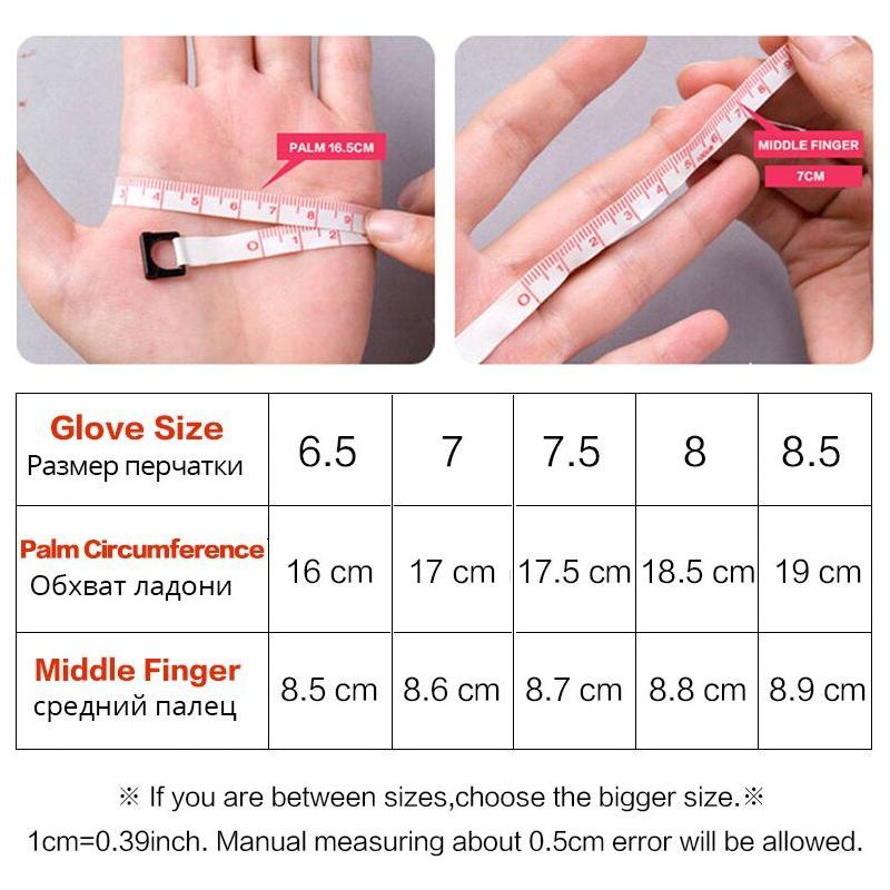New Fashion Leather Gloves Short Style For Women Wrist Adjustable Winter Warm Gloves, Touchscreen Gloves - Frimunt Clothing Co.