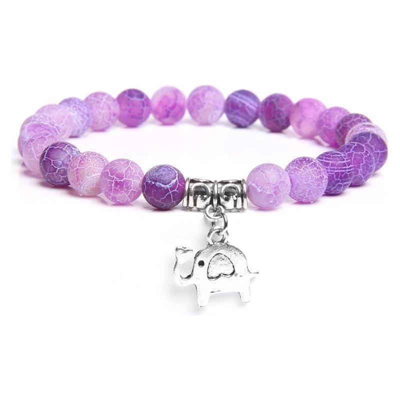 Women's Lucky Natural Stone Beads Bracelets With Charm Boho Jewelry - Frimunt Clothing Co.