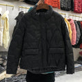 Ultra Light Quilted Women's Down Jacket Stand Collar 90% White Duck Down Solid Color - Frimunt Clothing Co.