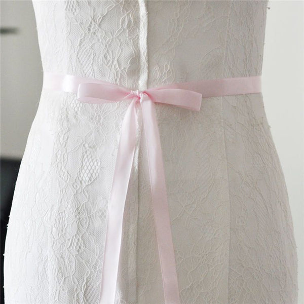 Wedding Dress Belt Rhinestone Sash Belt Crystal Beaded - Frimunt Clothing Co.