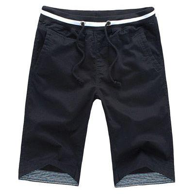 Men's Summer Casual Straight Cut High Quality Cotton Beach Short Pants Candy Colors Plus Sizes 5XL - Frimunt Clothing Co.