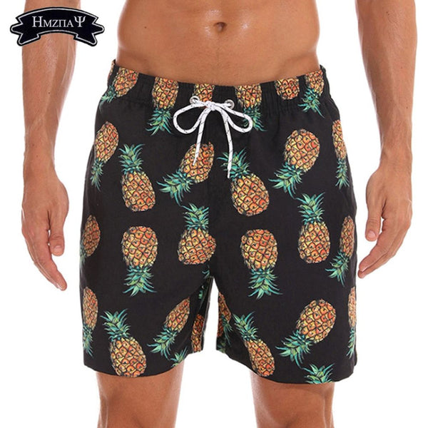 Men's Swim Trunks Quick Dry Beach Shorts with Pockets Short With Mesh Lining Assorted Prints - Frimunt Clothing Co.