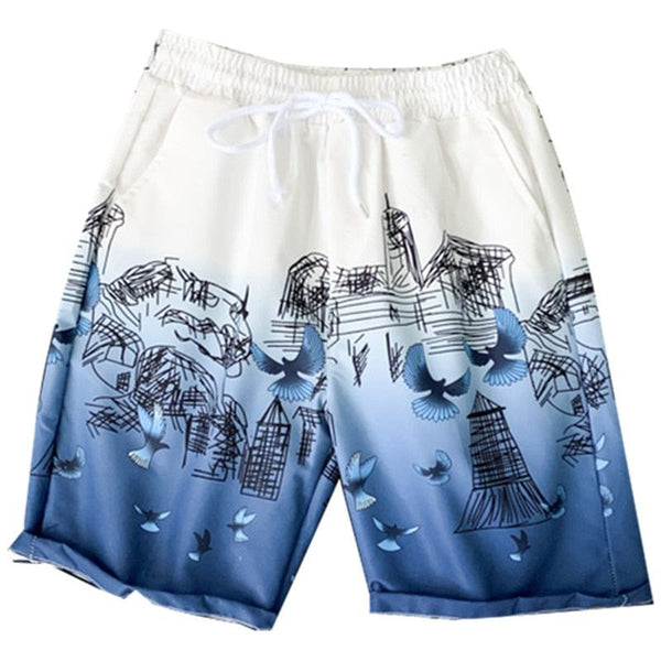 Men's Summer Casual Straight Cut High Quality Cotton Beach Short Pants Candy Colors Plus Sizes 5XL - Frimunt Clothing Co.