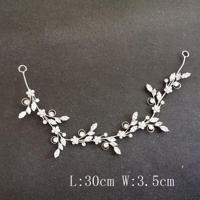 Luxury Flexible Full Cubic Zircon Bridal Tiara Headband Bride Bridesmaids Crown - Frimunt Clothing Co.