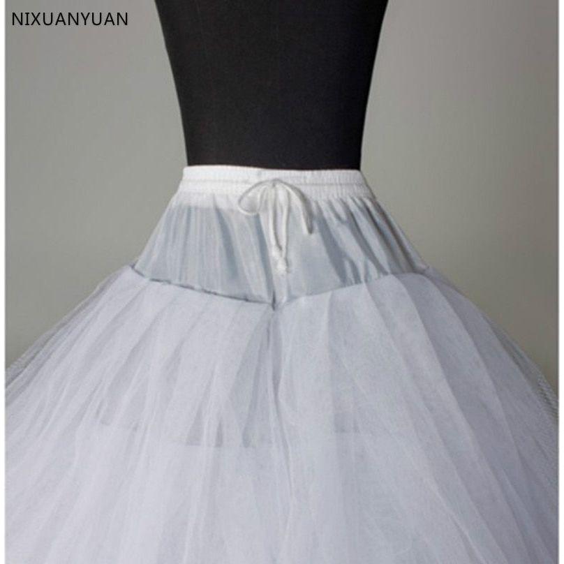 White 4/8 Layers Tulle Petticoat Wedding Dress Underskirt A-Line/Ball Frimunt Clothing Co. White 4/8 Layers Tulle Petticoat Wedding Dress Underskirt A-Line/Ball Frimunt Clothing Co.