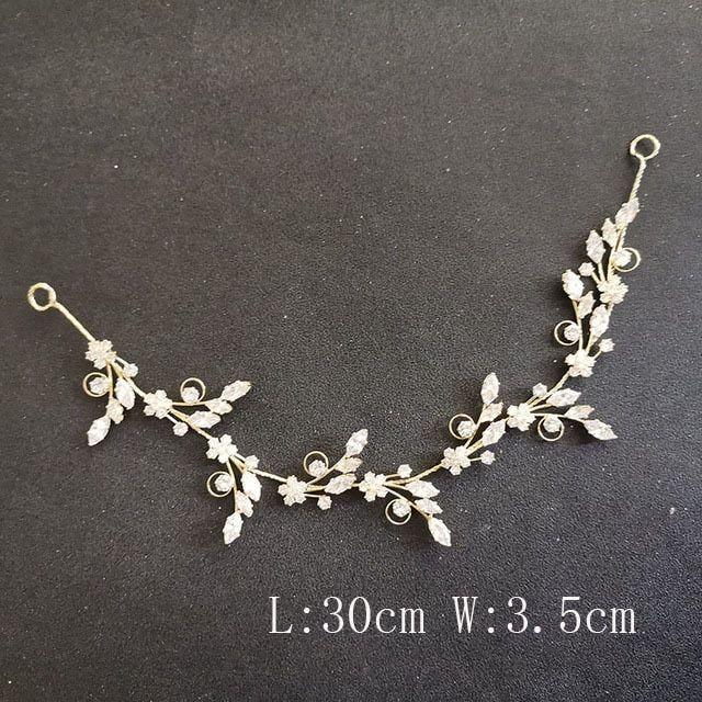 Luxury Flexible Full Cubic Zircon Bridal Tiara Headband Bride Bridesmaids Crown - Frimunt Clothing Co.