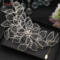 YouLaPan HP377 Ladies Wedding Crown Bridal Crowns for Brides Hair Accessories Metal Crystal Bridal Hair Band Wedding Tiara - Frimunt Clothing Co.