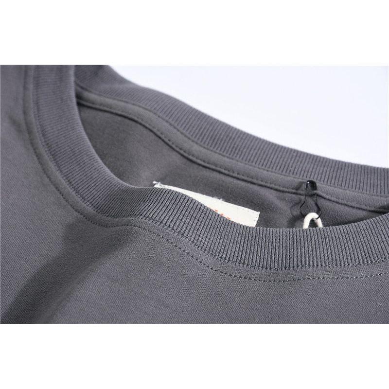 100% Cotton Long Sleeve T shirt For Men Solid Casual Men's T-shirts High Quality - Frimunt Clothing Co.