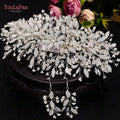YouLaPan HP377 Ladies Wedding Crown Bridal Crowns for Brides Hair Accessories Metal Crystal Bridal Hair Band Wedding Tiara - Frimunt Clothing Co.
