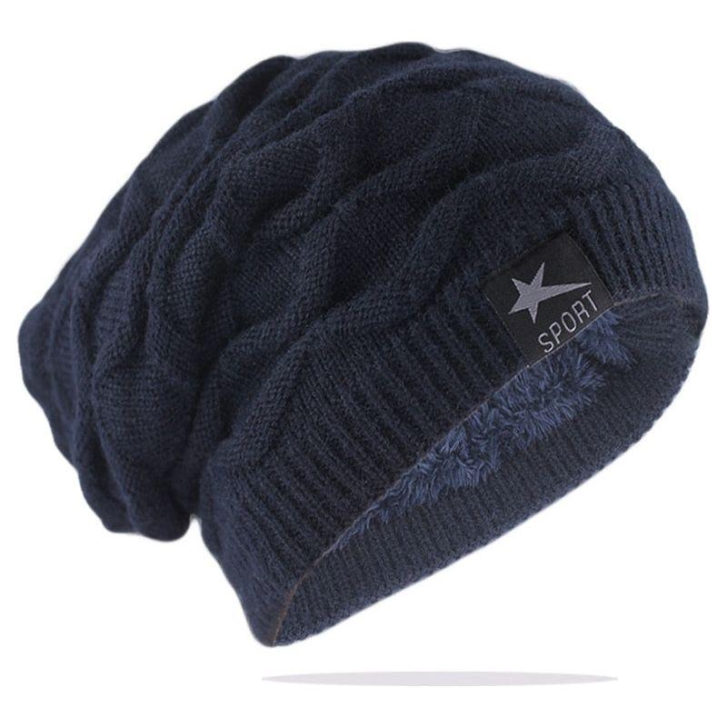 New Unisex Beanie Hat Knit Wool Warm Winter Hat Thick Soft Stretch - Frimunt Clothing Co.