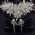 YouLaPan HP377 Ladies Wedding Crown Bridal Crowns for Brides Hair Accessories Metal Crystal Bridal Hair Band Wedding Tiara - Frimunt Clothing Co.