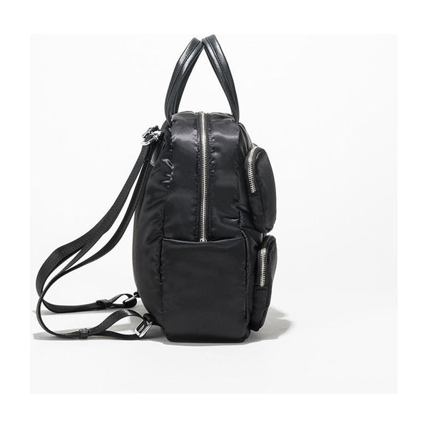 Brand Design Inspired Multi Pockets Women Backpack Waterproof Nylon Travel Daypacks Simple Stylish Student Bags